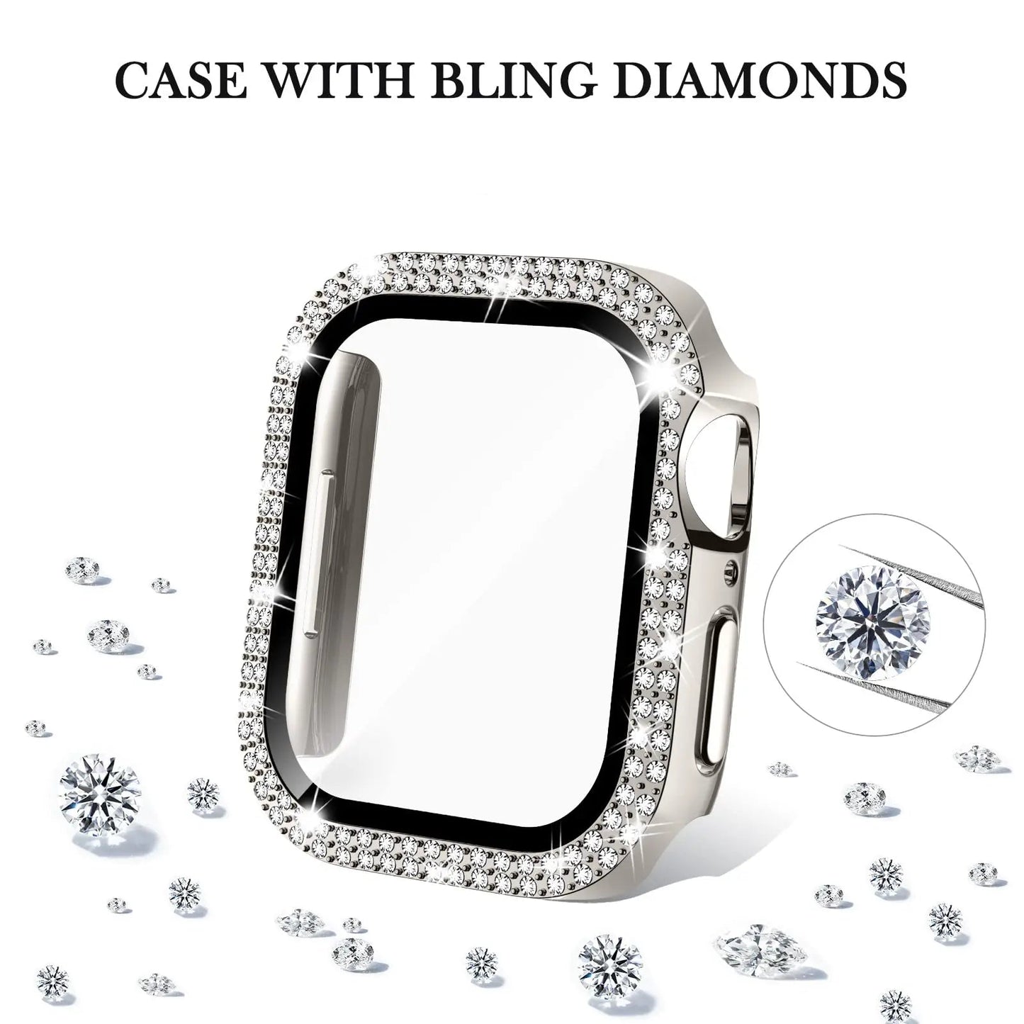 Sparkle Protective case for the Apple Watch 3, 2 & 1 (42mm) Series