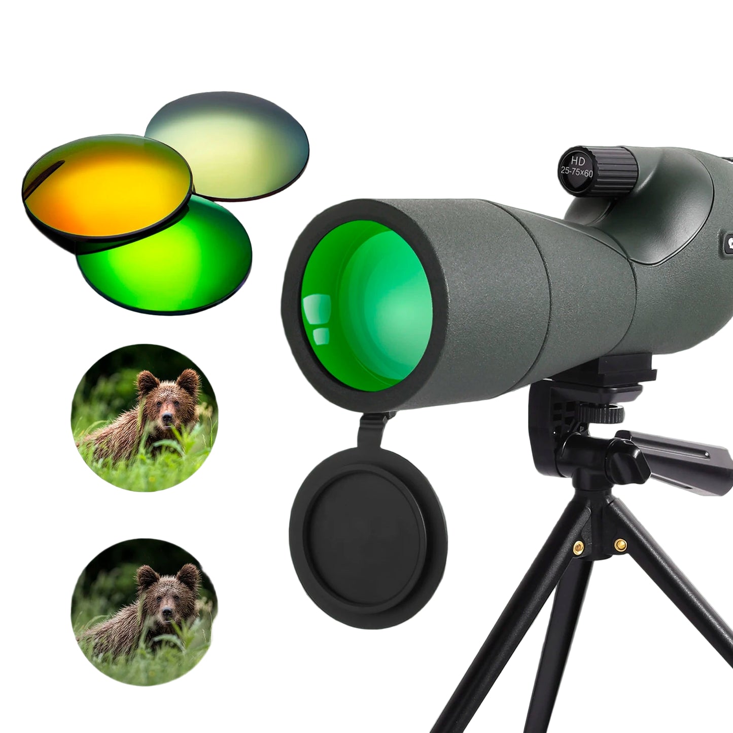 Waterproof Spotting Scope with Tripod