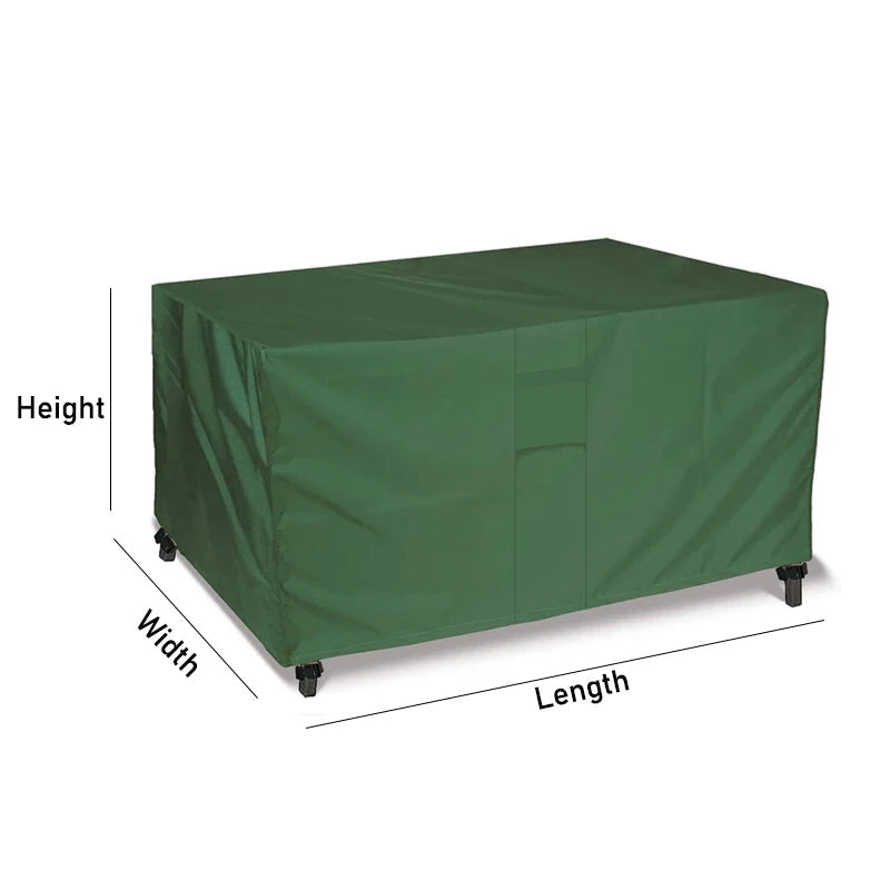 Heavy-Duty Outdoor Garden Furniture Cover – Waterproof, Windproof, Anti-UV Protection (various sizes available)