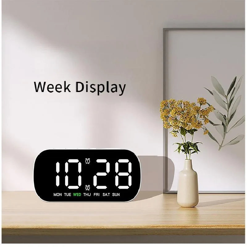 Digital Alarm Clock – USB Powered LED (different colours available)