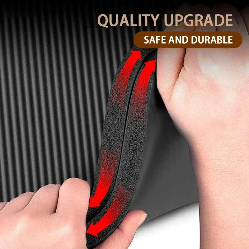 15mm Thick Yoga Mat – Anti-Slip Fitness & Pilates Mat (4 colours available)