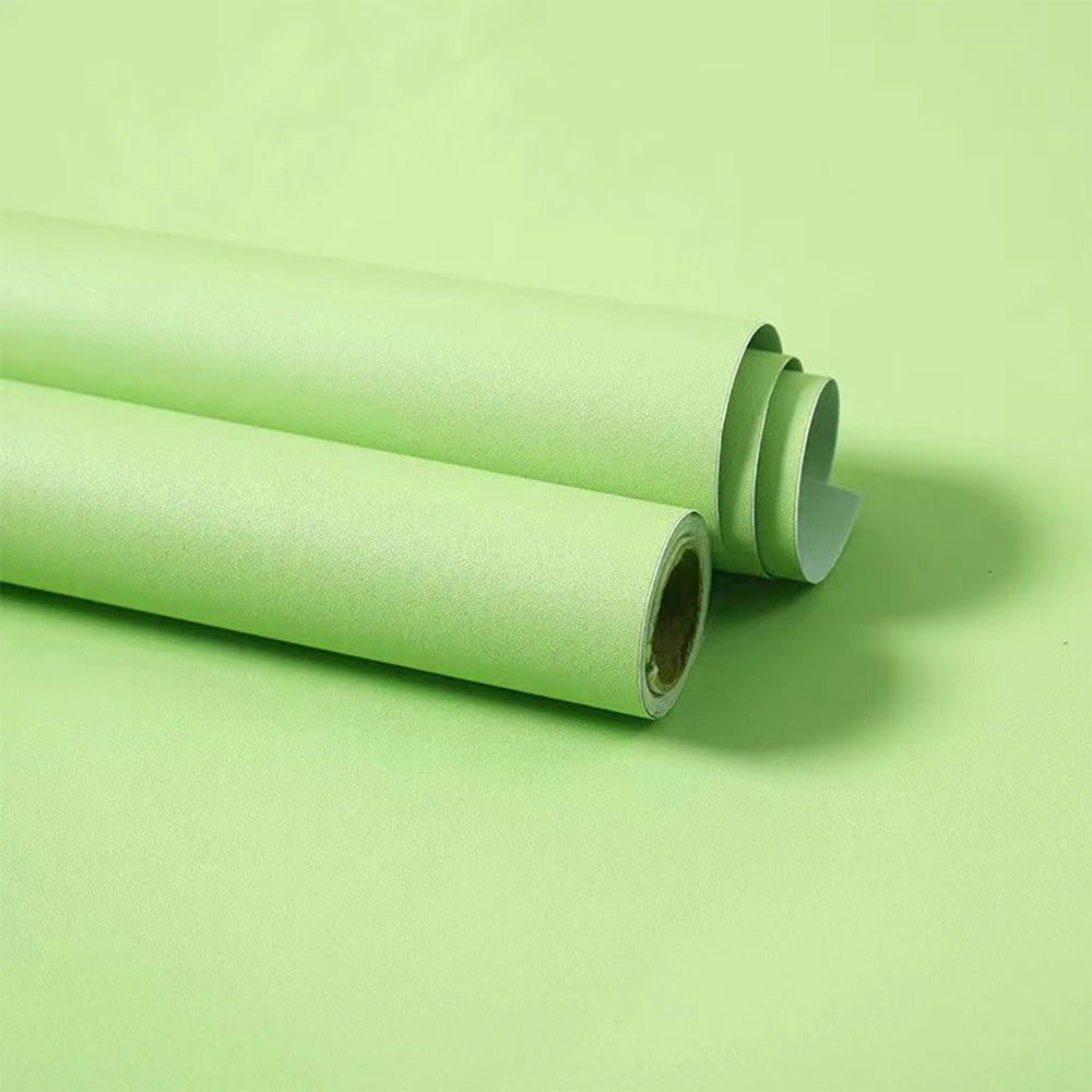 Matte Peel & Stick Waterproof Wallpaper (4 colours & 4 sizes available)