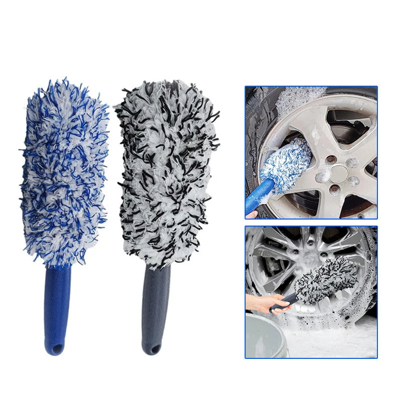 Car Wheel Cleaning Brush (2 colours available)