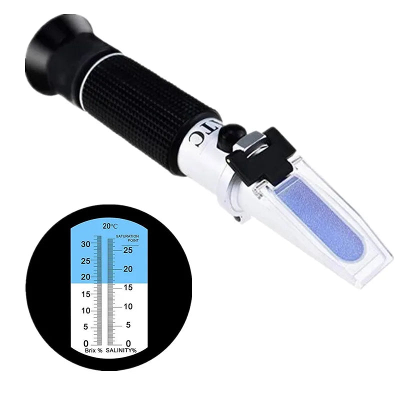 Handheld 2-in-1 Refractometer (available in with or without box)