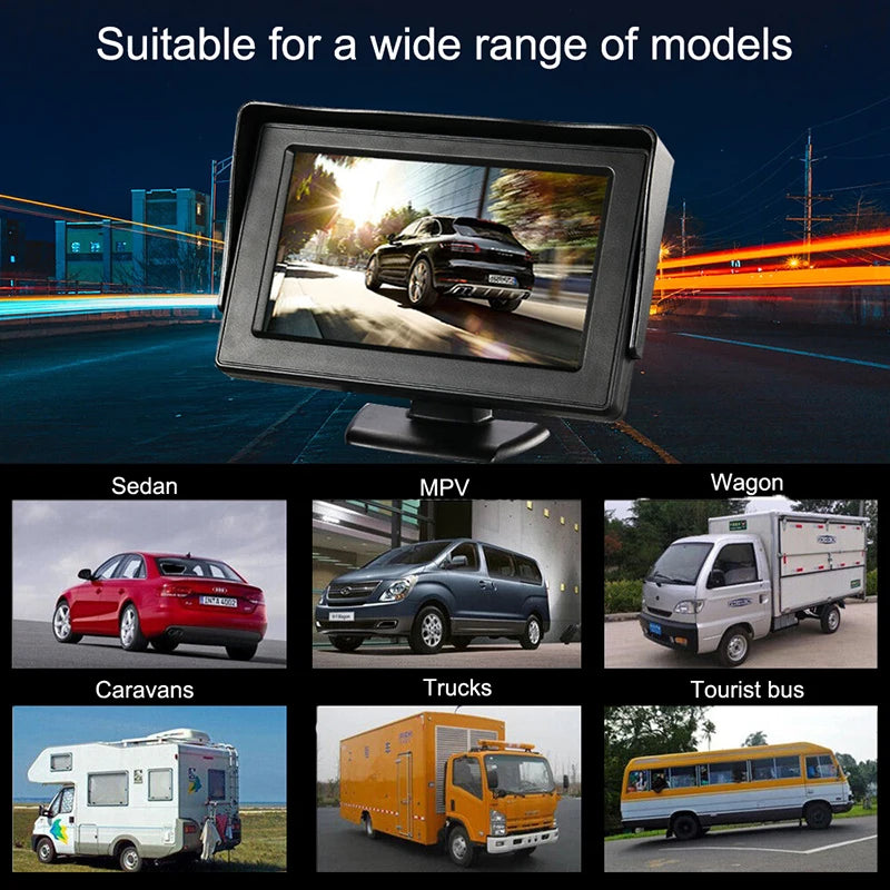 Reversing Camera - 4.3" (5 various types available)