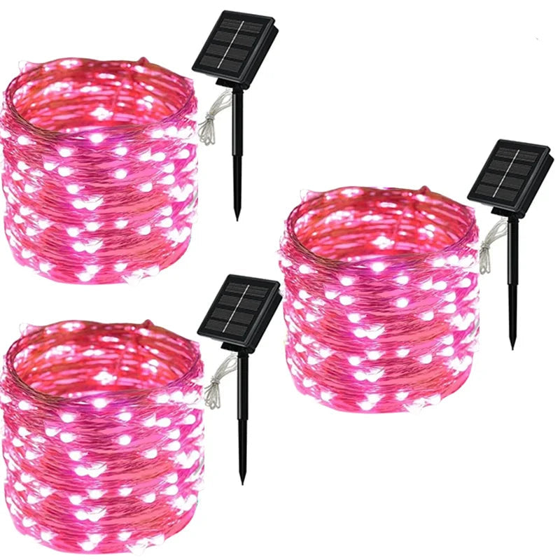 LED Solar Fairy String Lights (7m/12m/22m/32m)
