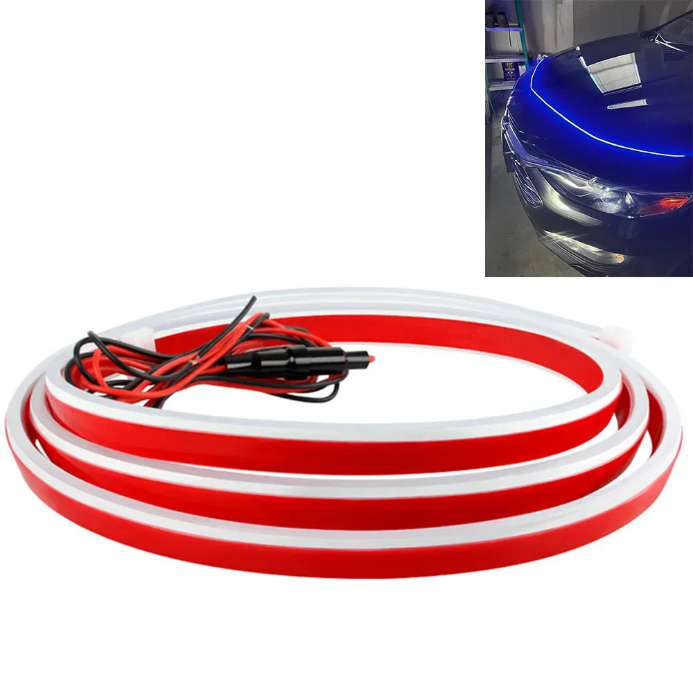LED Car Hood Light Strip (different colours & sizes available)
