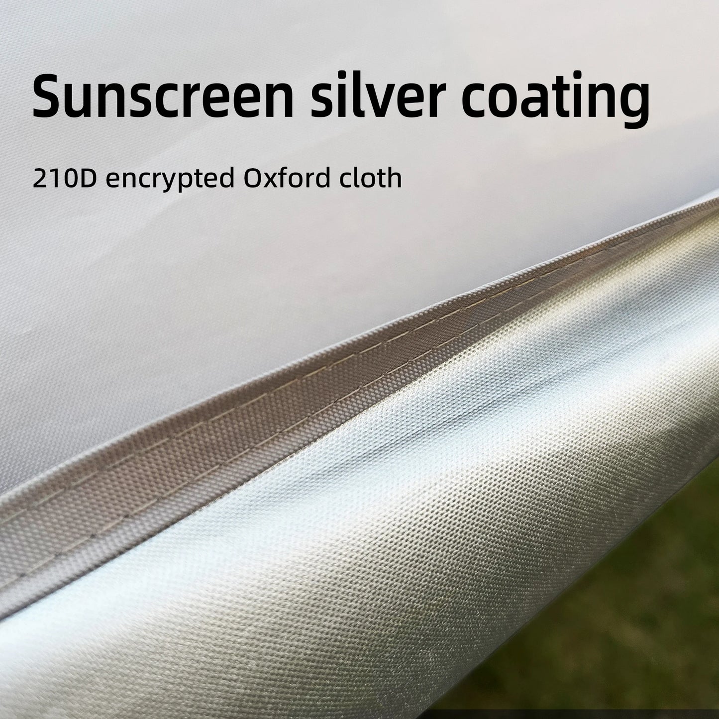 Large Portable Sunshade Tarp with Poles (2 sizes available)