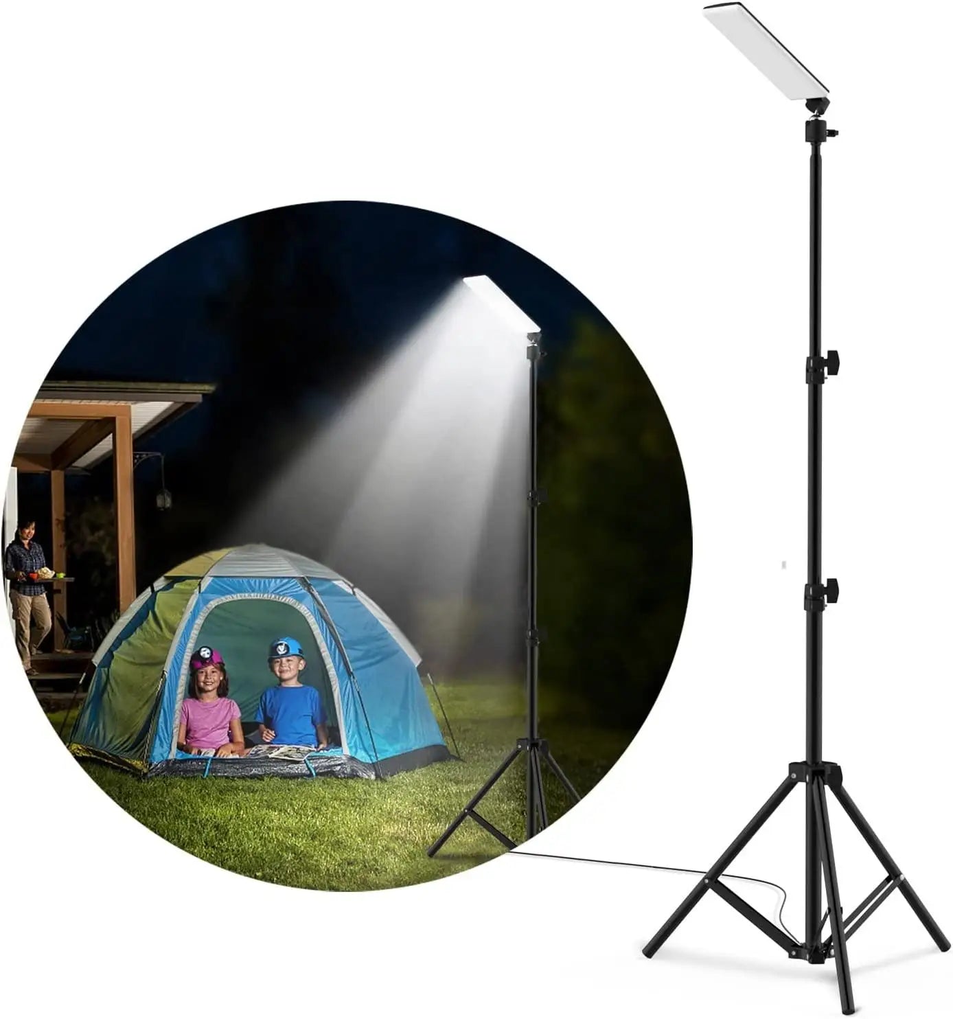 Portable LED Work Light with Tripod Stand (2 types available)