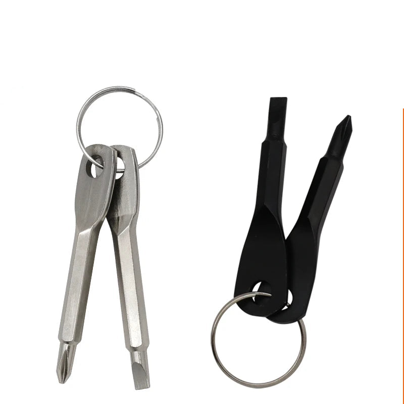 Mini Keychain Screwdriver Tool – Phillips & Slotted (2 colours available)