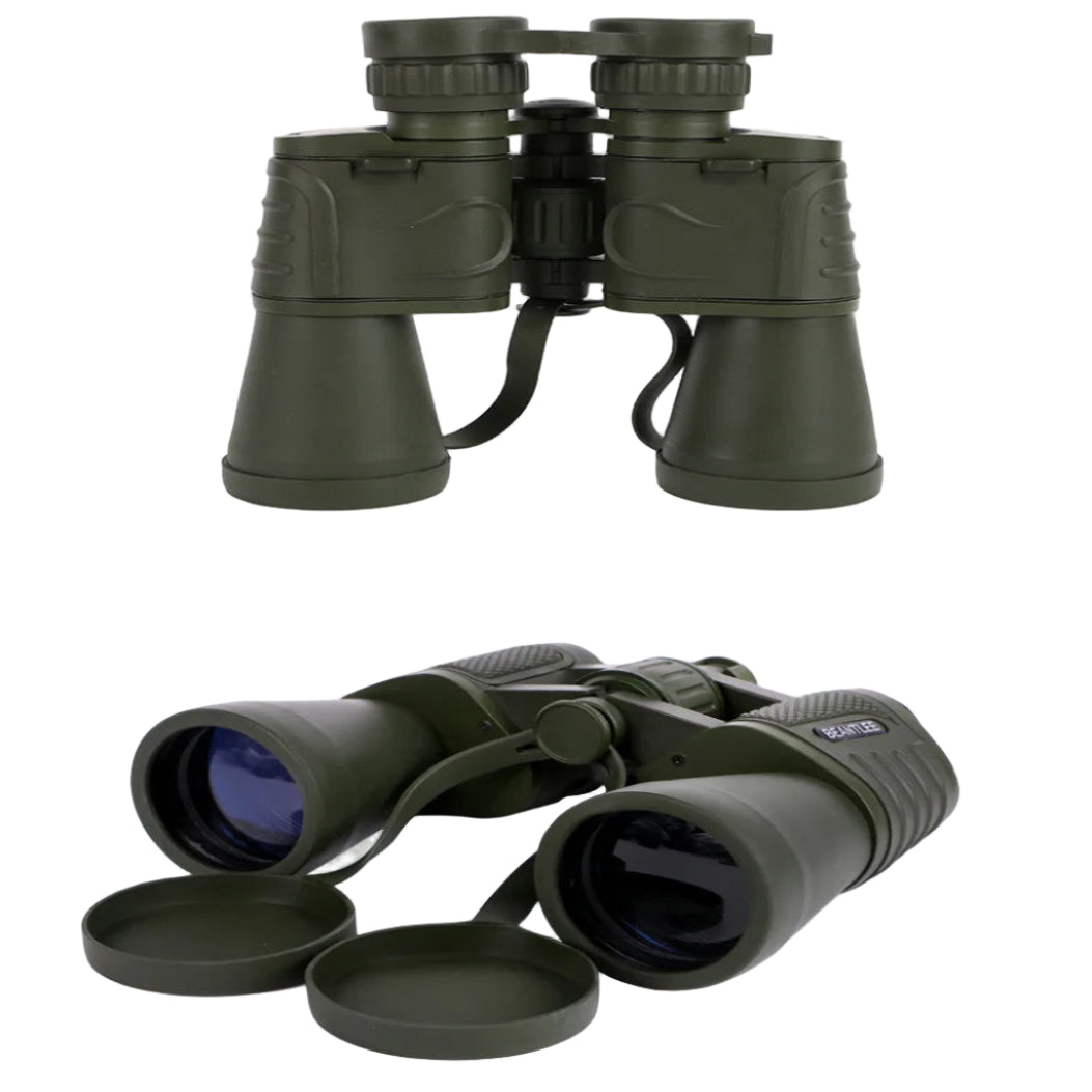 10x50 HD Long-Range Binoculars – Waterproof Outdoor Telescope