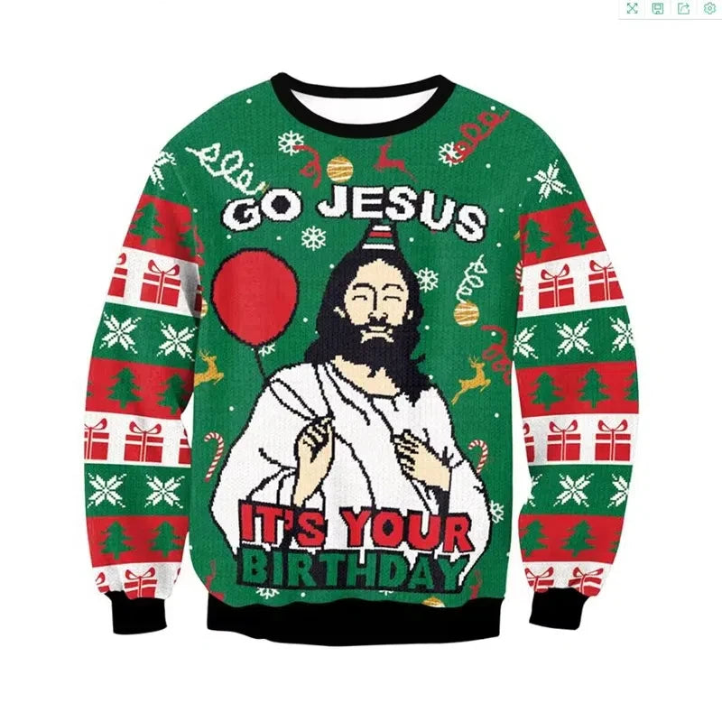 Christmas Jersey (30 designs available - Large & XL)