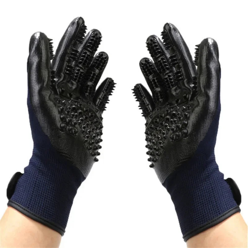 Pair of Pet Bath Gloves