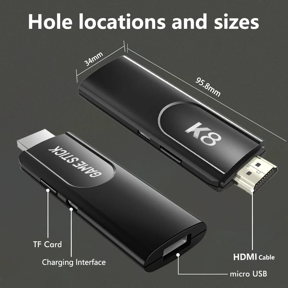 Game Stick 4K HD Retro Console