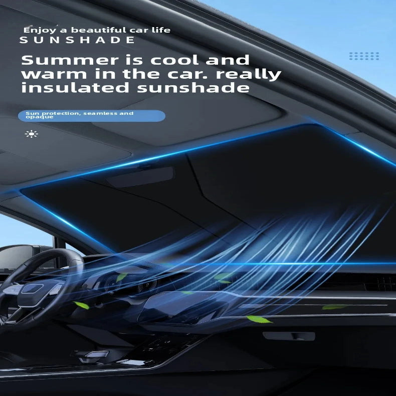 Car Window Sunshade Cover – Folding