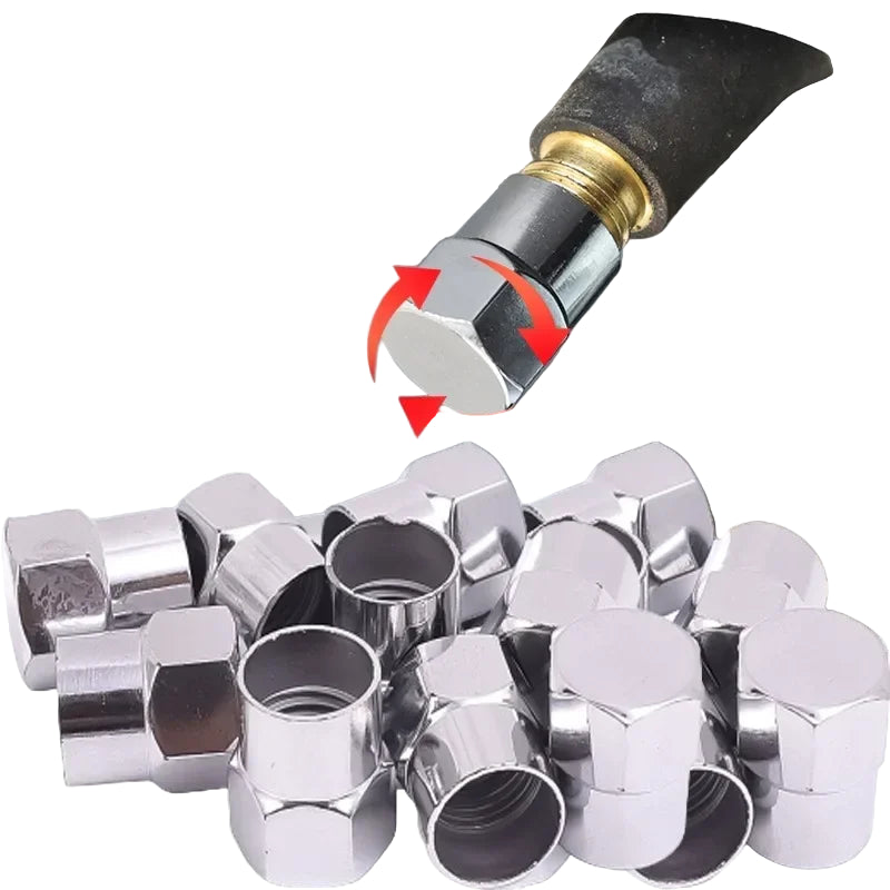 Universal Car Tire Valve Stem Caps (1–50pcs)