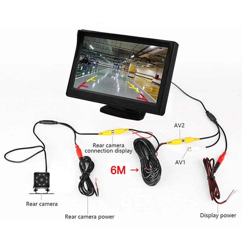 Reversing Camera - 4.3" (5 various types available)