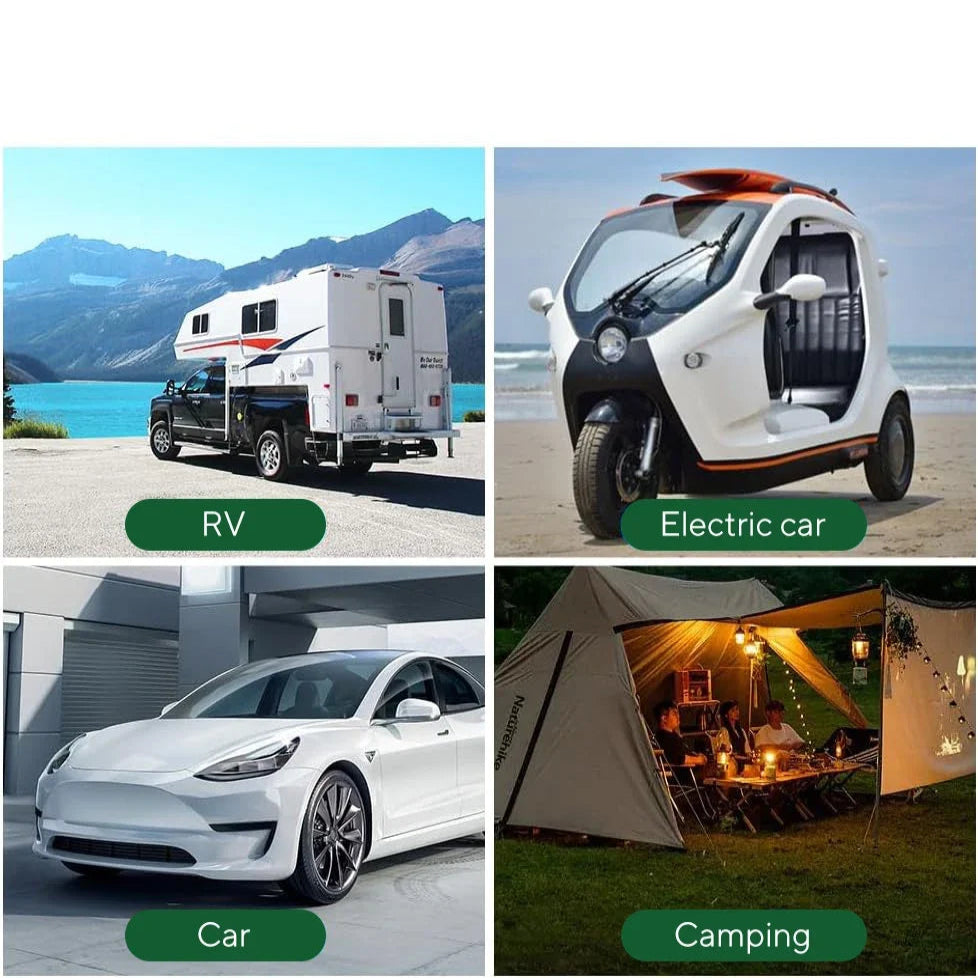 1000W 12V Solar Panel Kit with Controller for RV's, caravans & Home (8 different types available)