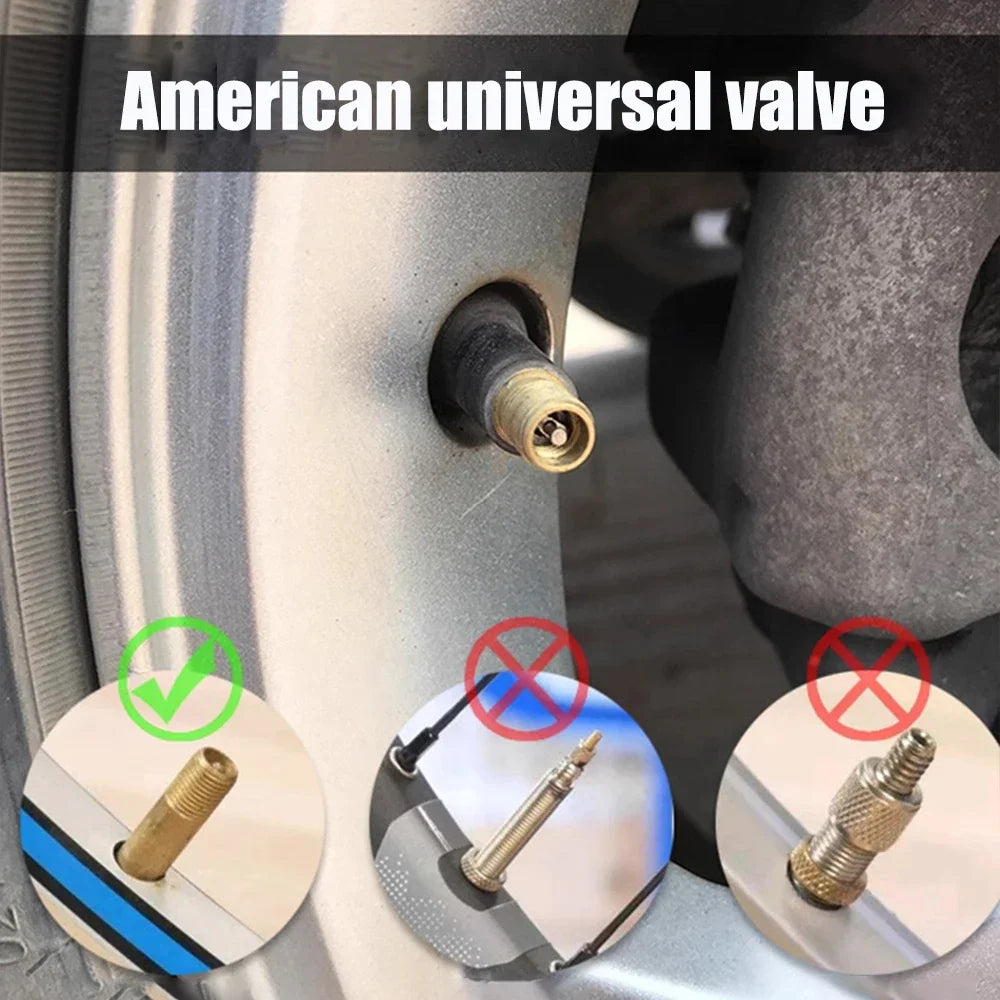 Universal Car Tire Valve Stem Caps (1–50pcs)