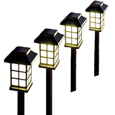 Solar LED Pathway Lights (2/4/6/8Pcs)