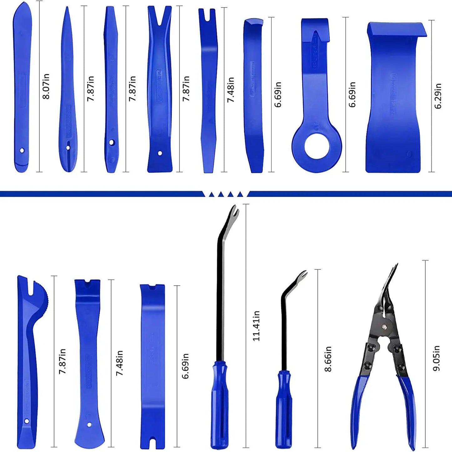 Car Interior Trim Removal Tool Kit (different sets & colours available)