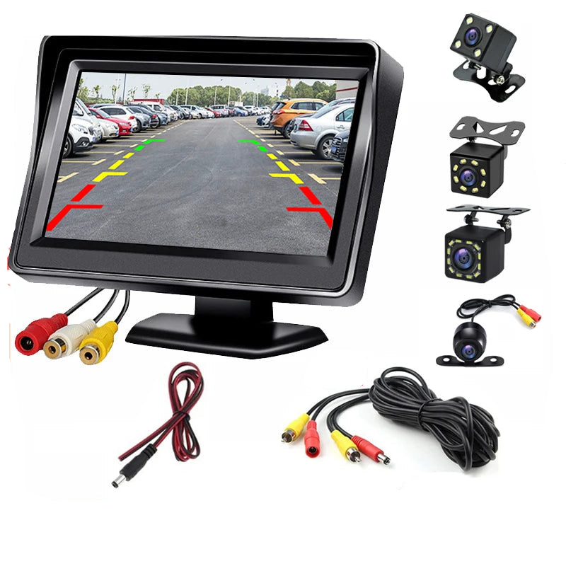 Reversing Camera - 4.3" (5 various types available)