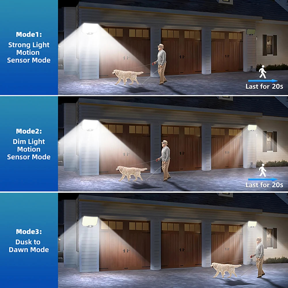 Solar Security Light – Motion Sensor (Waterproof)