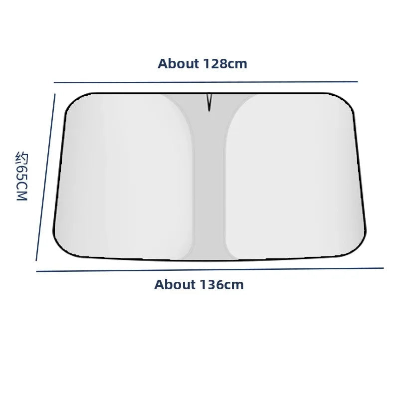 Car Window Sunshade Cover – Folding