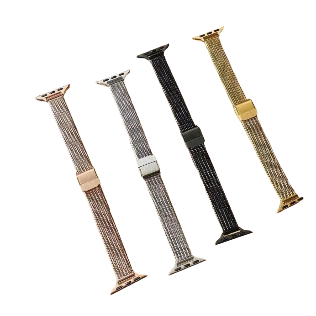 Slim Metal Milanese Strap for the Apple Watch, 3–8 & Ultra Series (5 colours available)