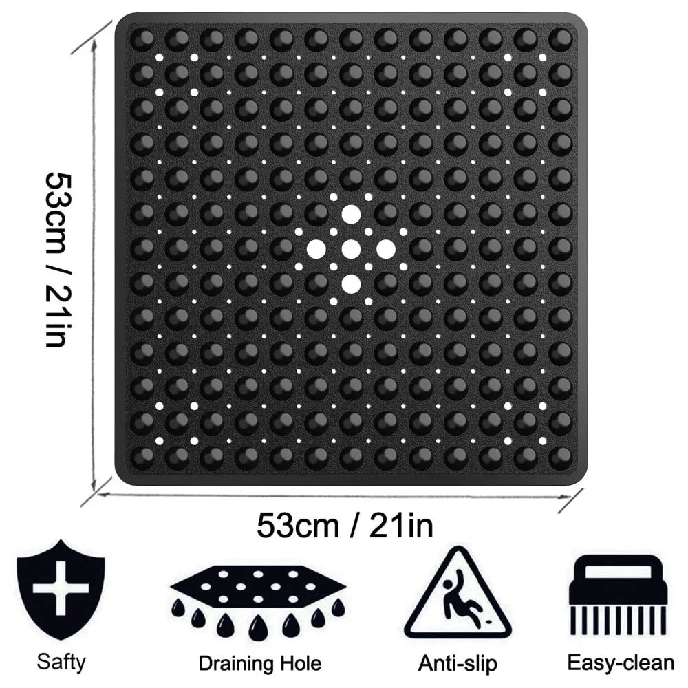 Anti-Slip Shower Mat (53x53cm)