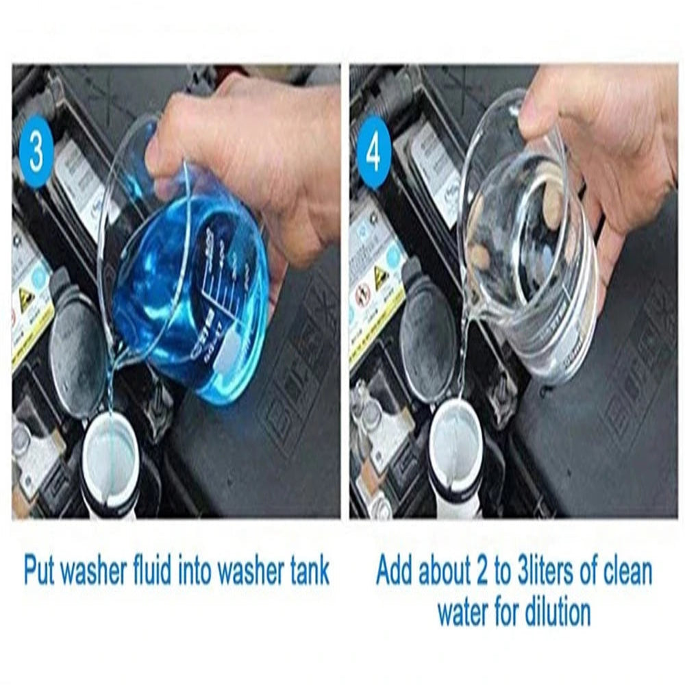 Car Windscreen Cleaner - Effervescent Tablets (available in different quantities)