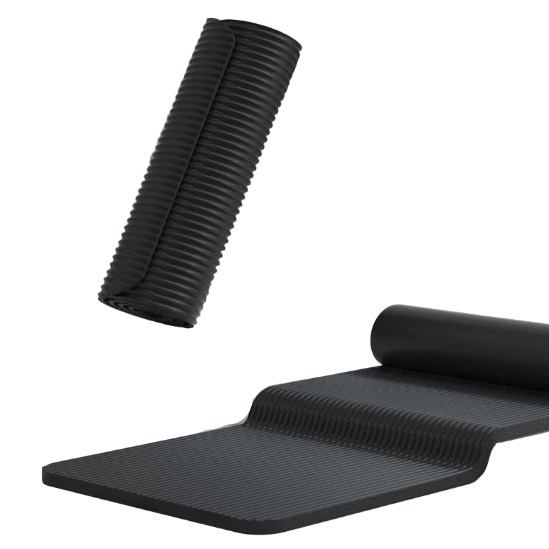 15mm Thick Yoga Mat – Anti-Slip Fitness & Pilates Mat (4 colours available)