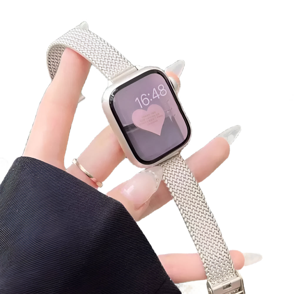 Slim Metal Milanese Strap for the Apple Watch, 3–8 & Ultra Series (5 colours available)