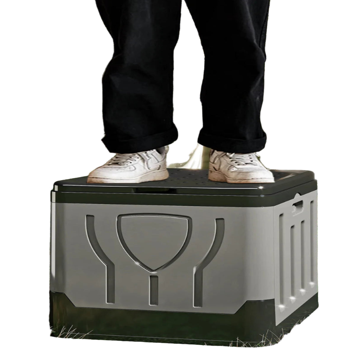 Portable 4-in-1 Outdoor Camping Toilet – Foldable & Odor-Proof