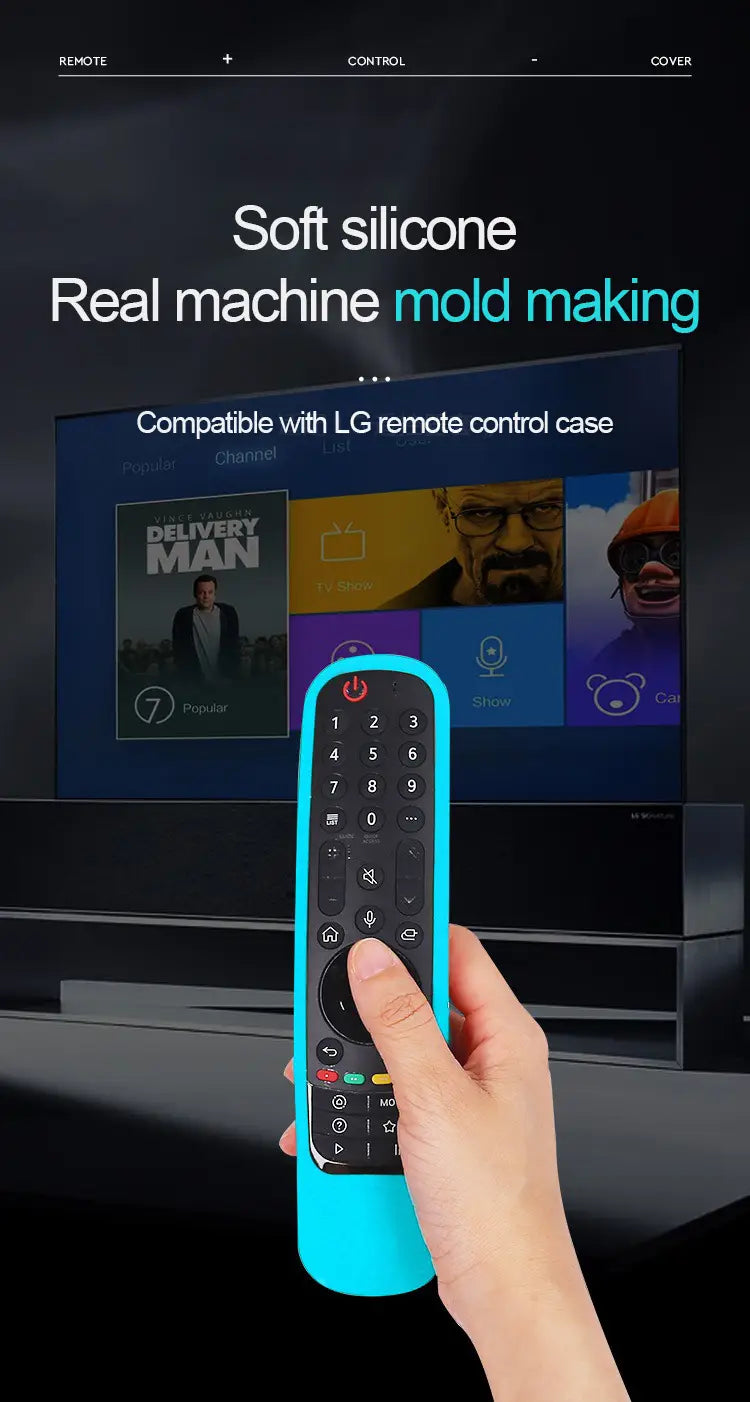 For LG Control Protector Silicone Remote Cover Remote Control Case Tv Remote Cover Silicone Case YKQ004