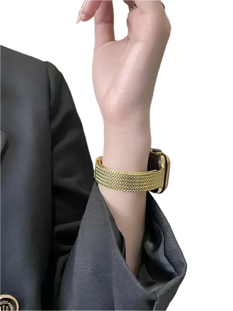 Slim Metal Milanese Strap for the Apple Watch, 3–8 & Ultra Series (5 colours available)