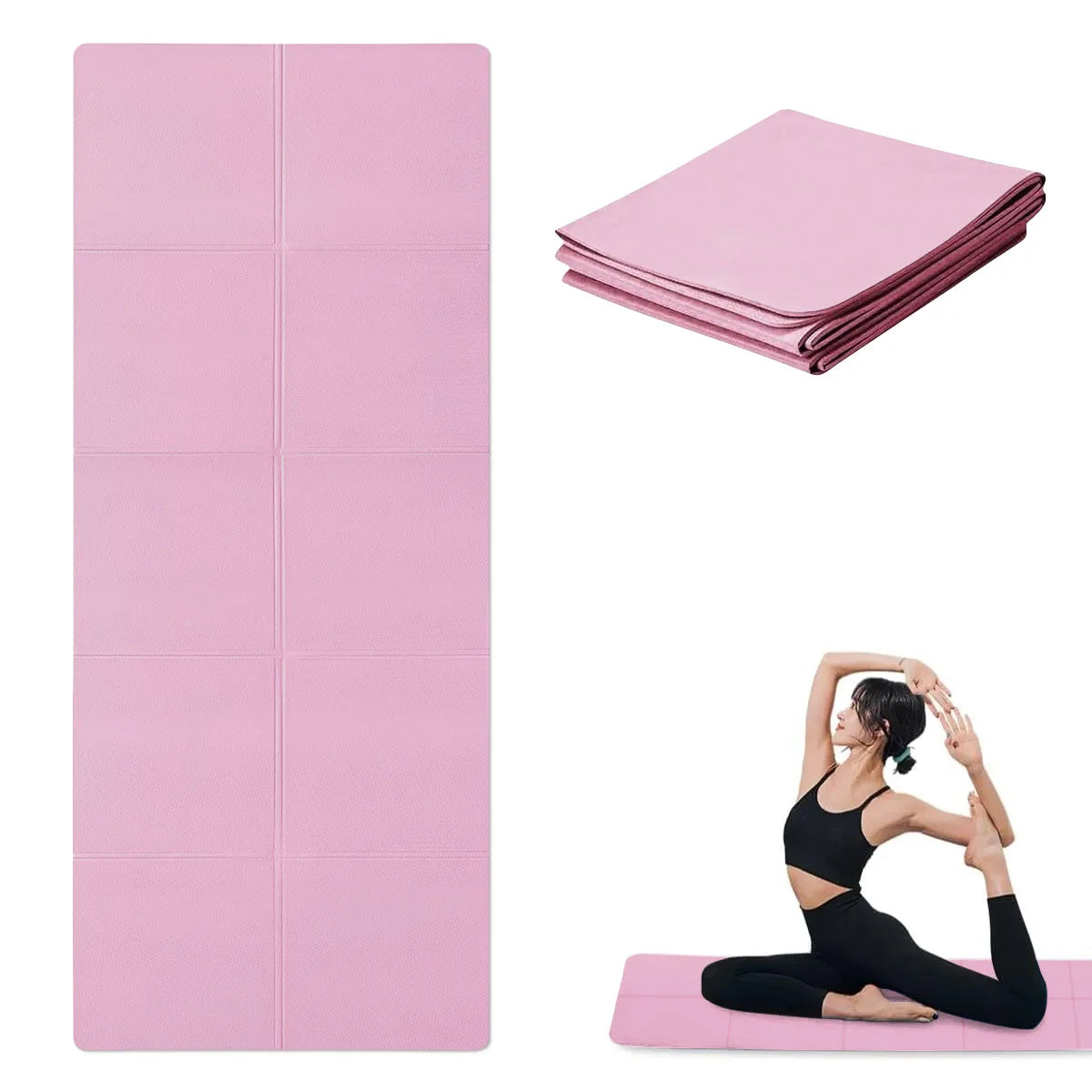 Yoga Mat Pilates Fitness Mat – 3/4/6mm (6 colours available)