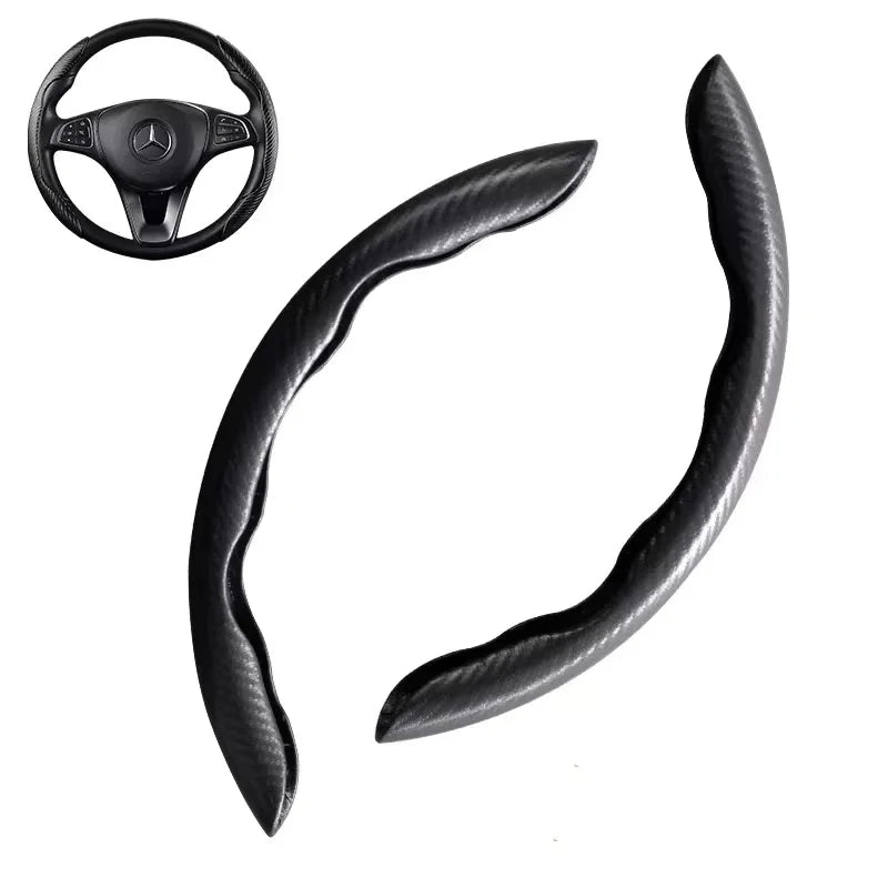 Universal Microfiber Leather Car Steering Wheel Cover (different colours & sets available)