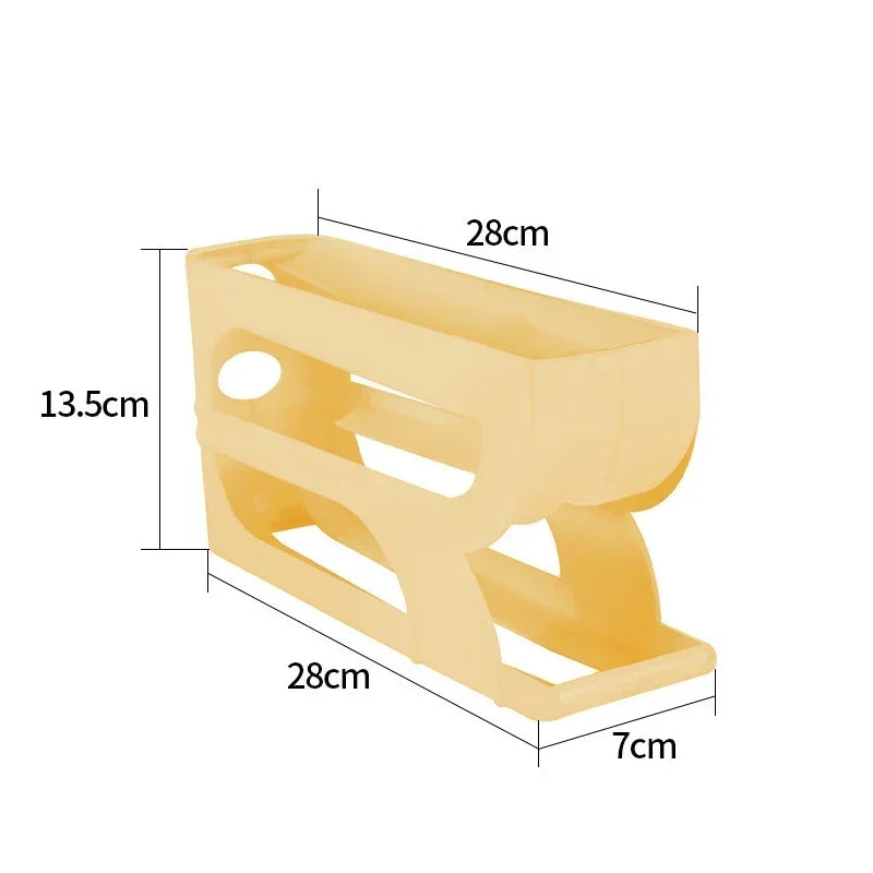 4-Layer Automatic Rolling Egg Holder