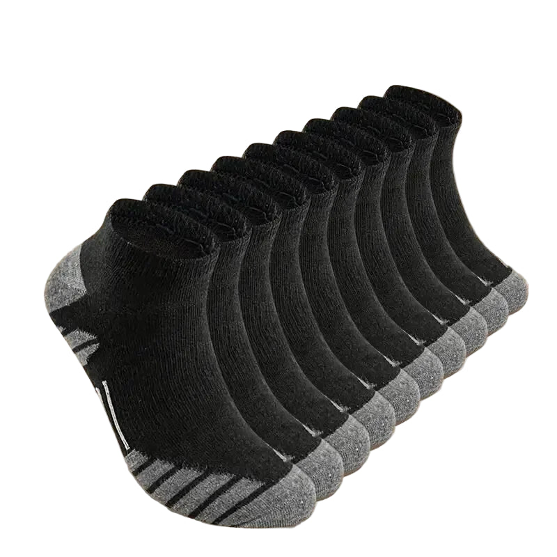 Athletic Ankle Socks – Cushioned Cotton, 1/10/20 Pairs (Unisex)
