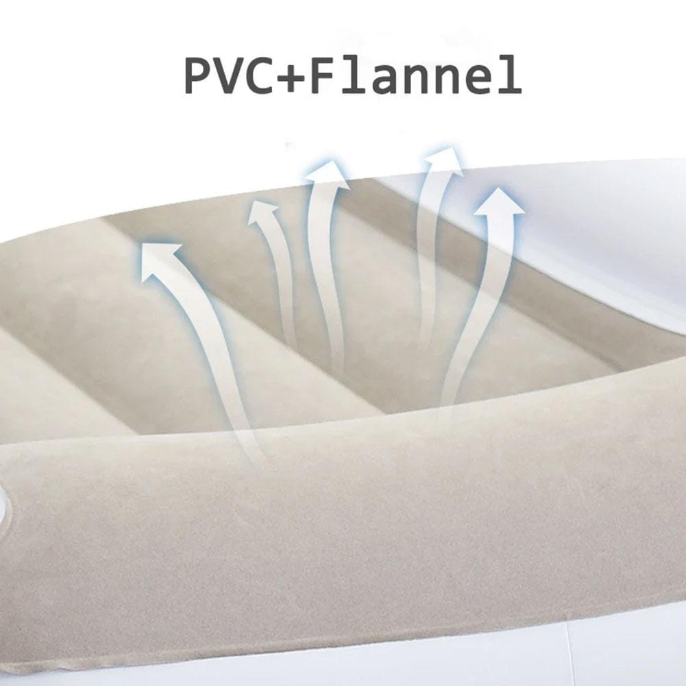 Inflatable Car Airplane Bed Mattress Air Bed Seat For Kid Baby Extender Sleeping Mattress Seat For Travel Car Road Trip