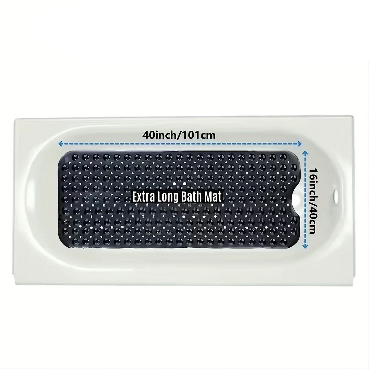 Non-Slip Bathtub & Shower Mat (different colours available)