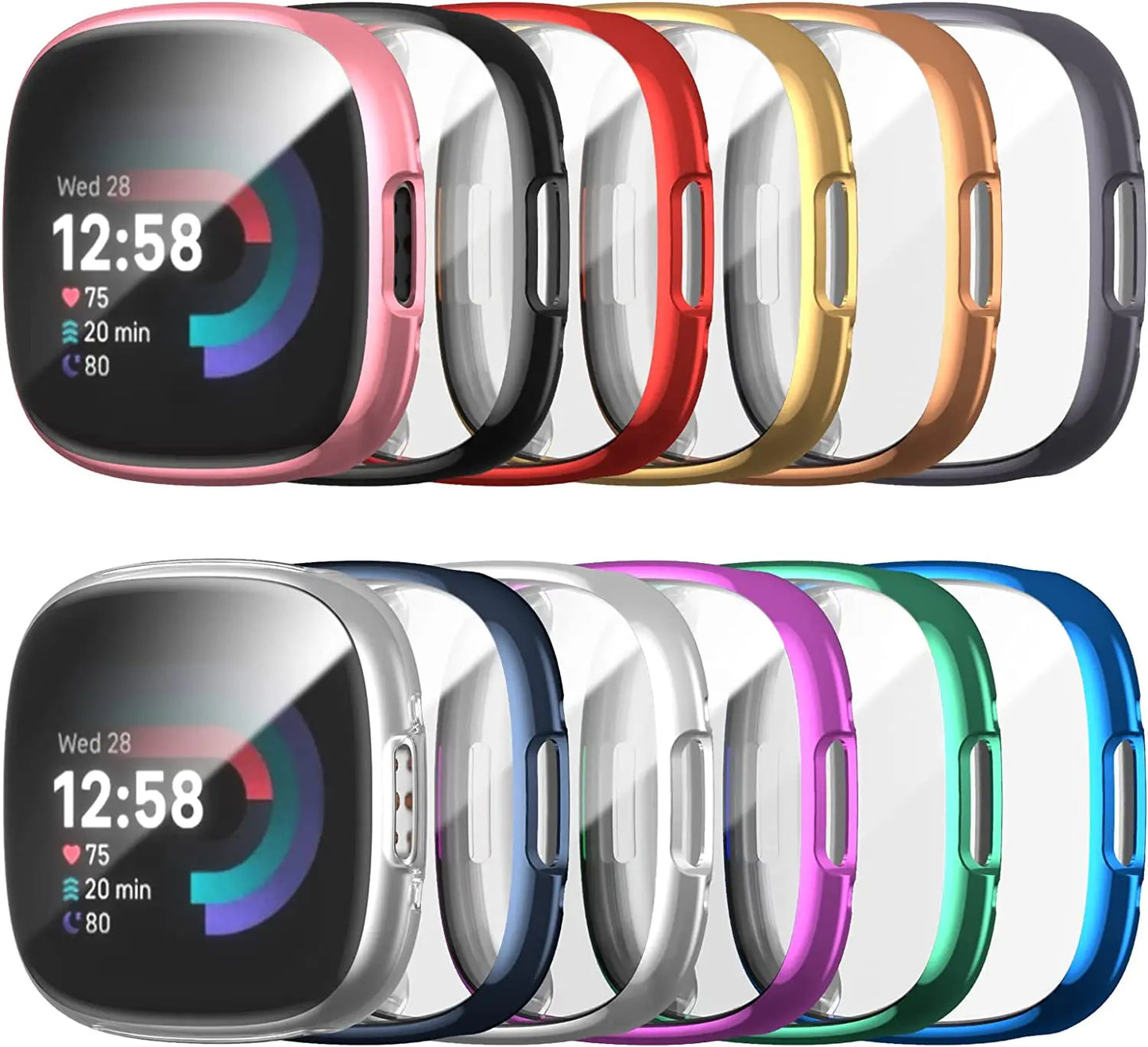 Protective Case - Fitbit Versa 4 Watch (9 colours available)