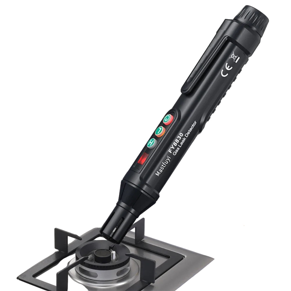 Portable Gas Leak Detector with Audible & Visual Alarm