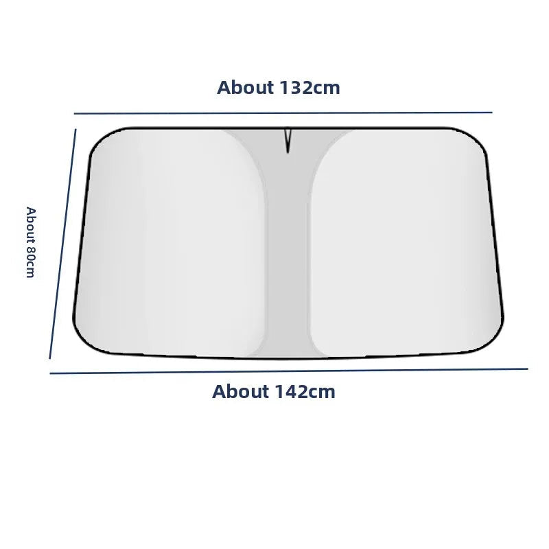 Car Window Sunshade Cover – Folding