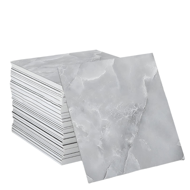 PVC Self-Adhesive Marble Waterproof Floor Tiles (available in 10 designs)