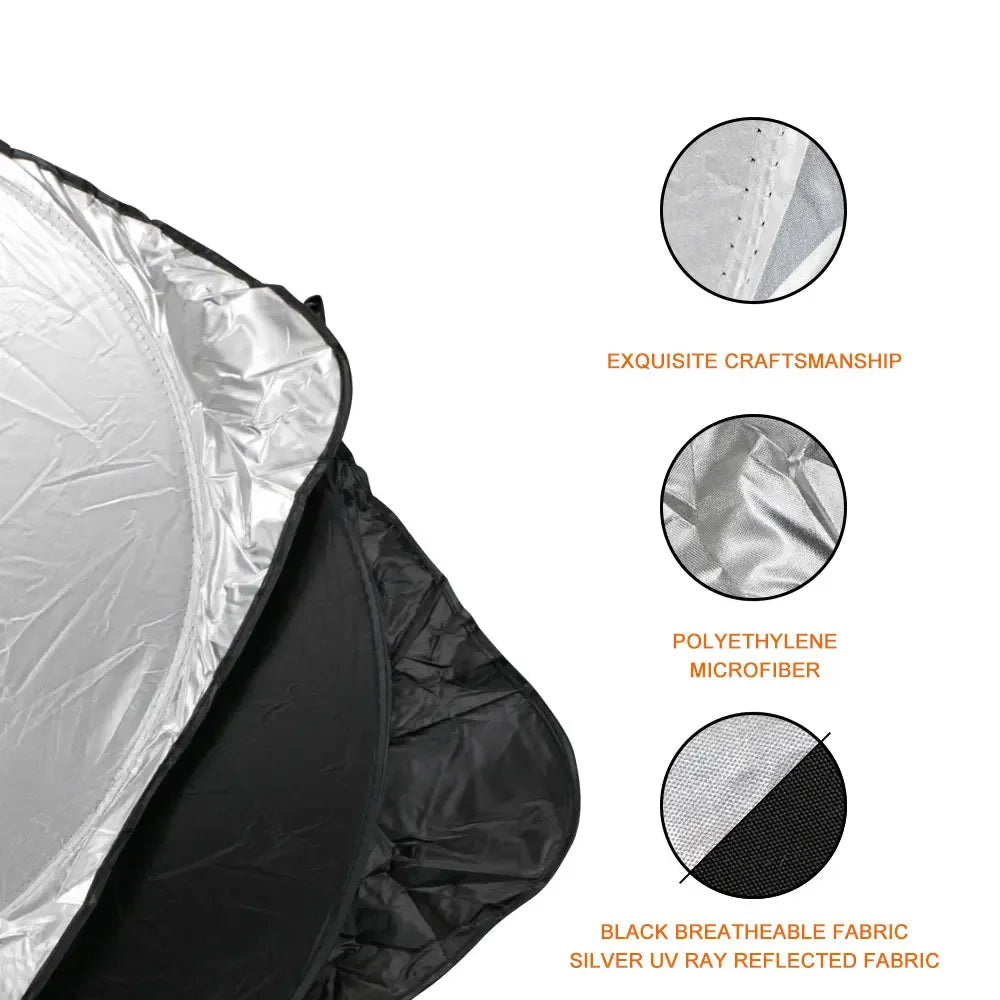 Folding Car Windshield Sunshade Visor