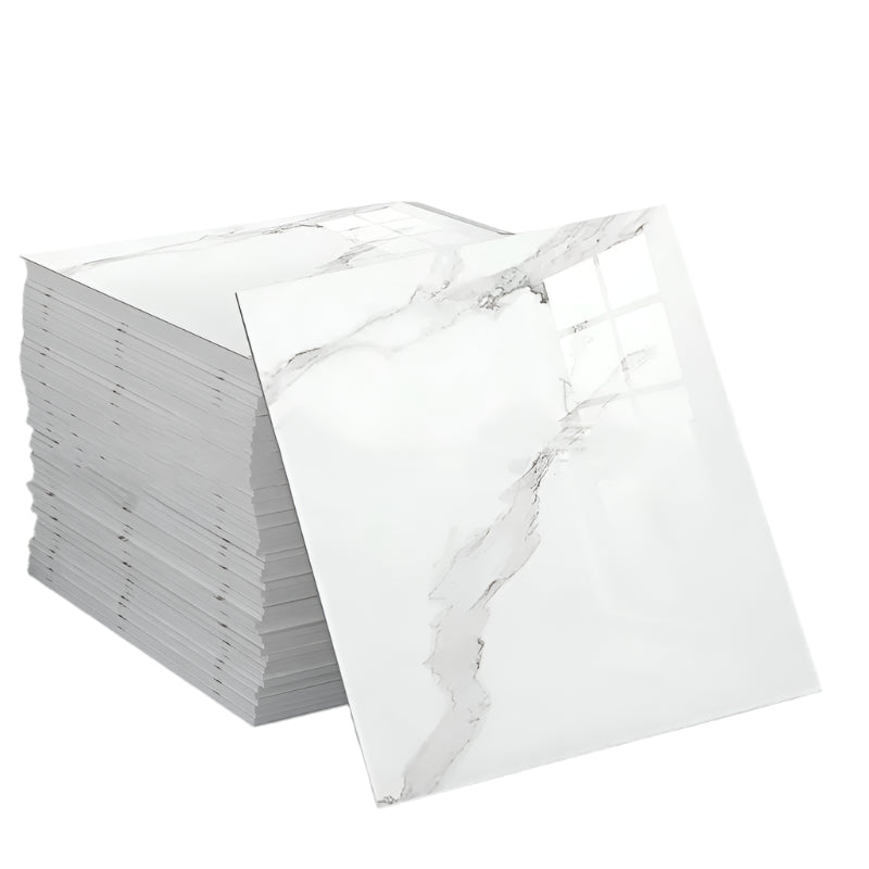 PVC Self-Adhesive Marble Waterproof Floor Tiles (available in 10 designs)