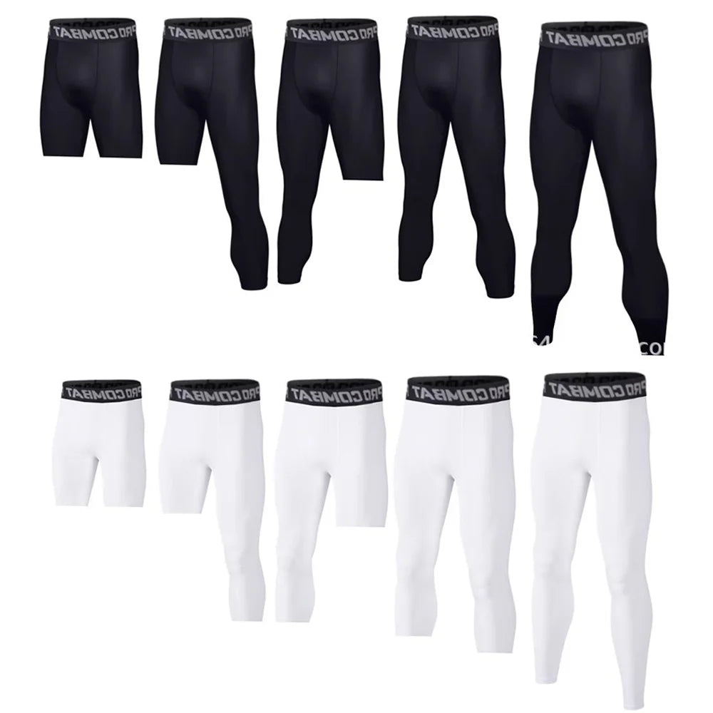 Men’s Compression Pants and Active Shorts (Different colours and sizes available)