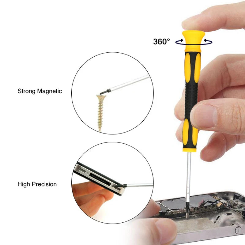 Torx Screwdriver Bit Set (1/7pcs) – T3–T10 (8 different types available)